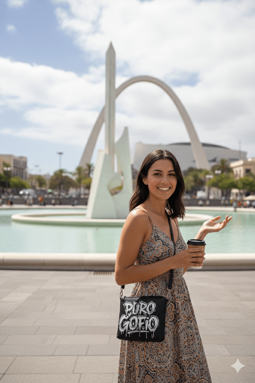 Bolso de Mano Puro Gofio - Línea Raíces - Puro Gofio Shop