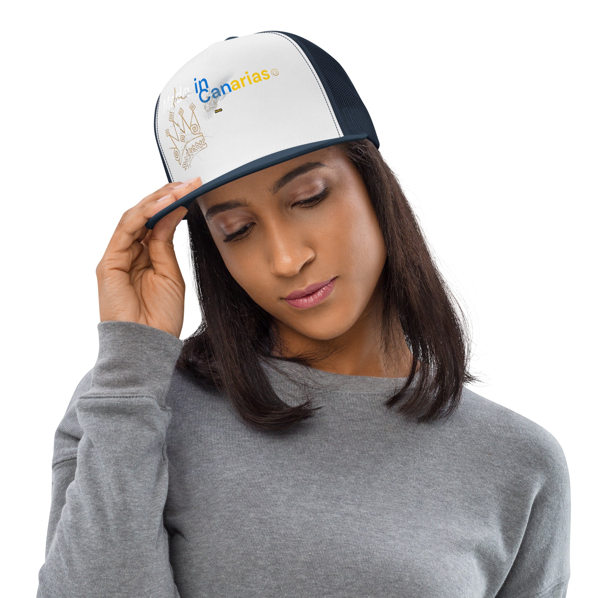 Gorra Trucker "Made in Canarias" línea Raíces - Puro Gofio Shop