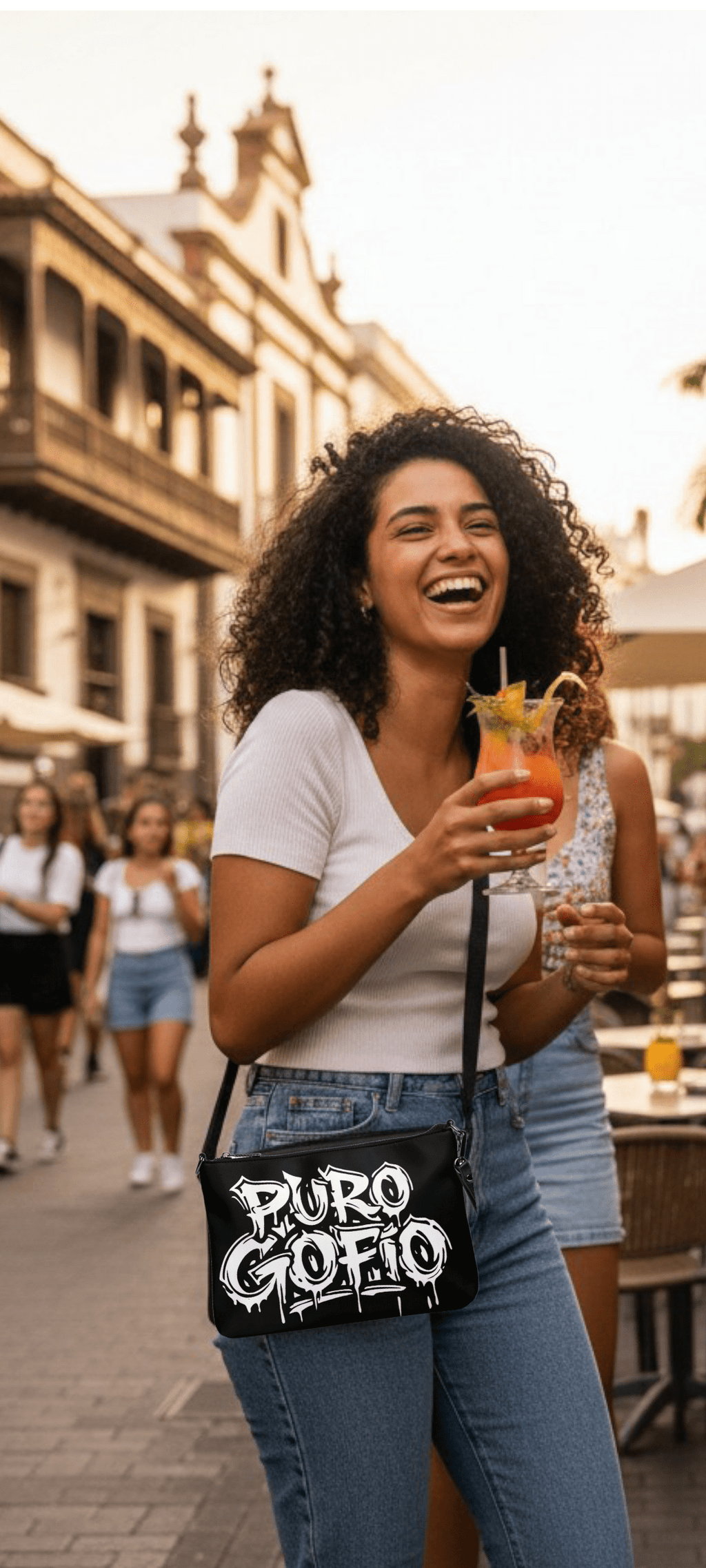 Bolso de Mano Puro Gofio - Línea Raíces - Puro Gofio Shop