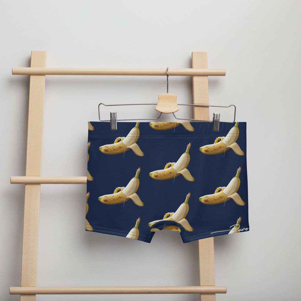 Boxer Plátano Canario – Edición Raíces Plata – Comodidad Mencey - Puro Gofio Shop