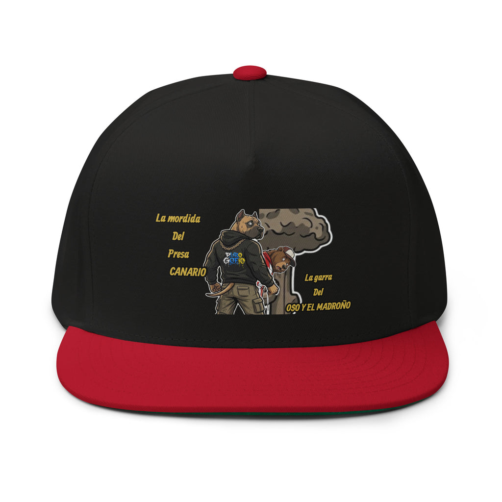 Gorra de visera plana"La Mordida" línea Raíces - Puro Gofio Shop