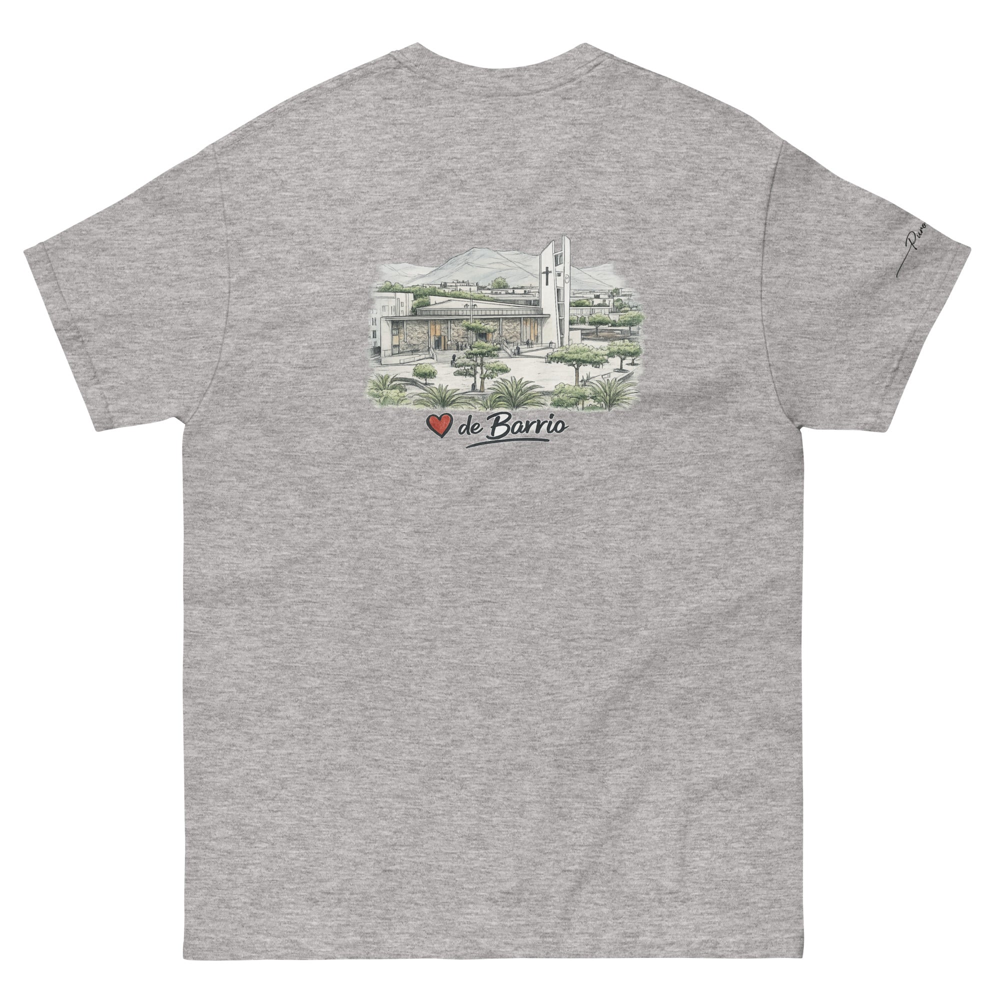 Camiseta Finca España – Edición Raíces Plata – Puro Gofio Original - Puro Gofio Shop