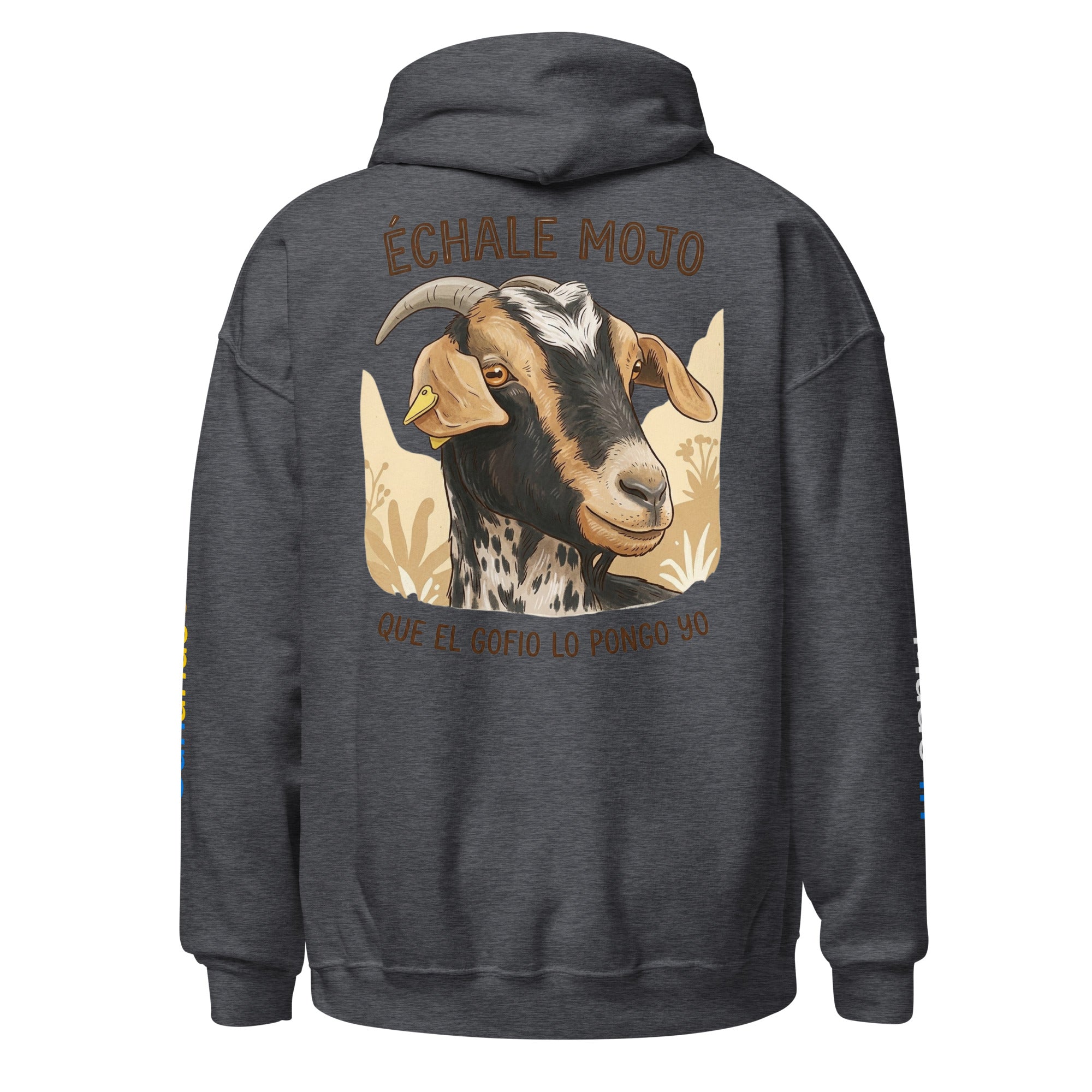 Sudadera Unisex "Échale Mojo" línea Raíces - Puro Gofio Shop