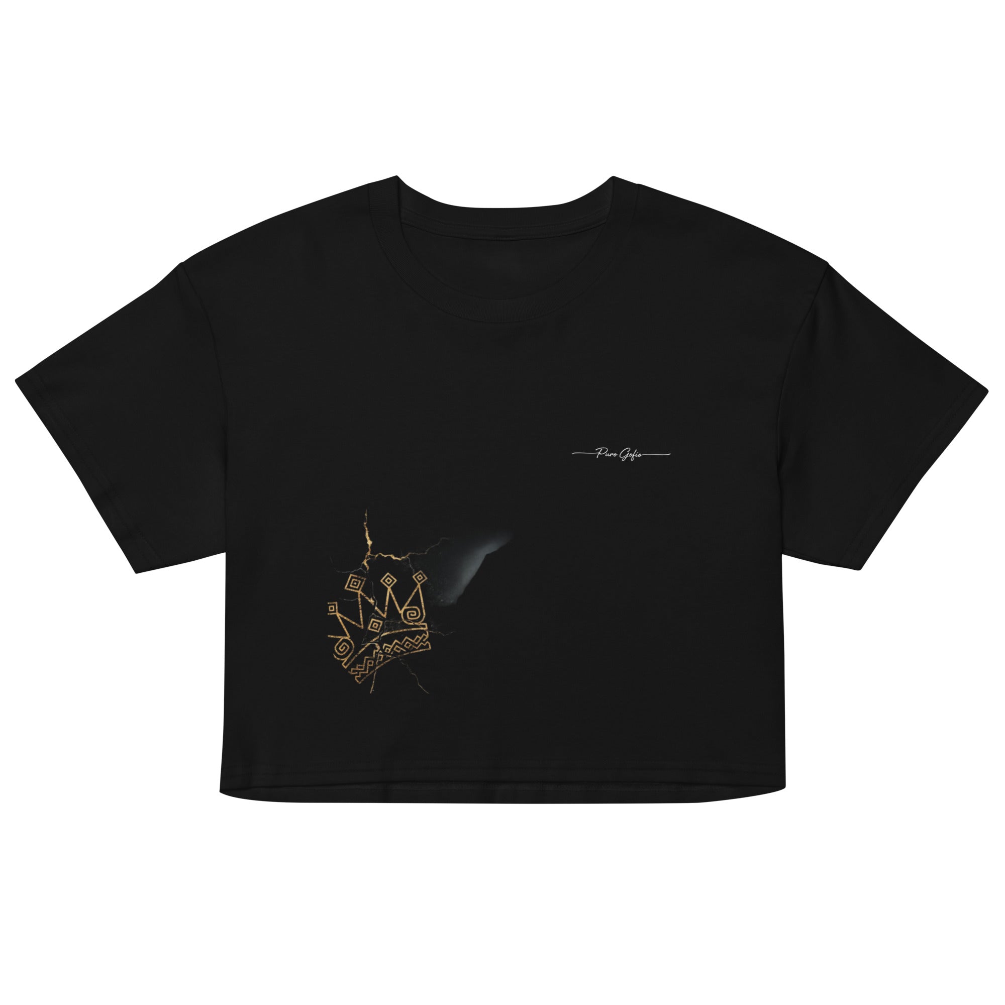 Camiseta Dacil, estilo crop para la verdadera mujer Canarias - línea Raíces - Puro Gofio Shop