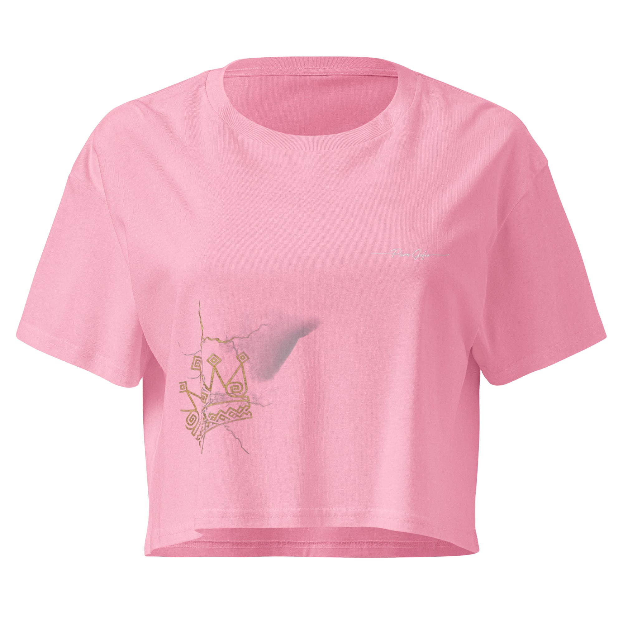 Camiseta Dacil, estilo crop para la verdadera mujer Canarias - línea Raíces - Puro Gofio Shop