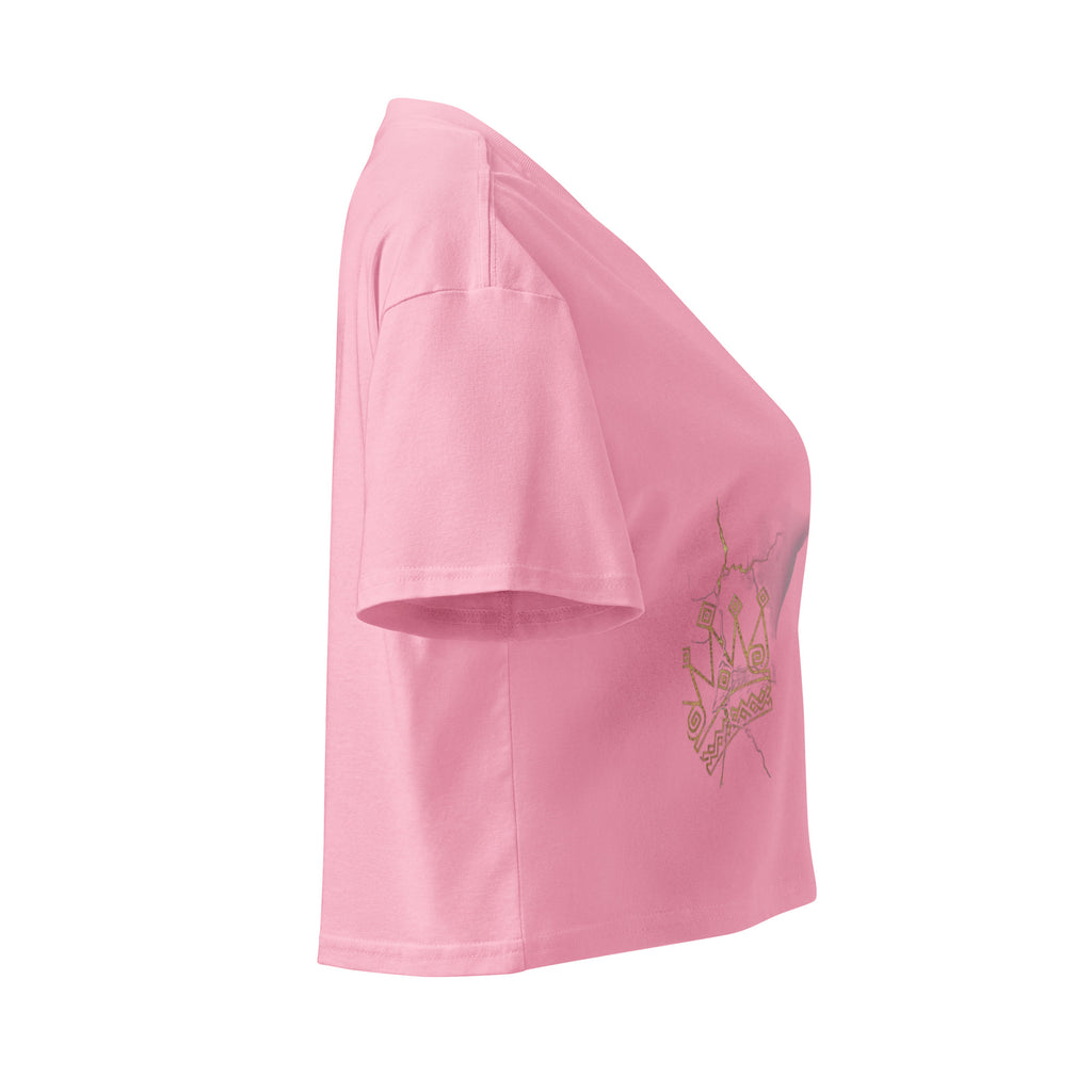 Camiseta Dacil, estilo crop para la verdadera mujer Canarias - línea Raíces - Puro Gofio Shop