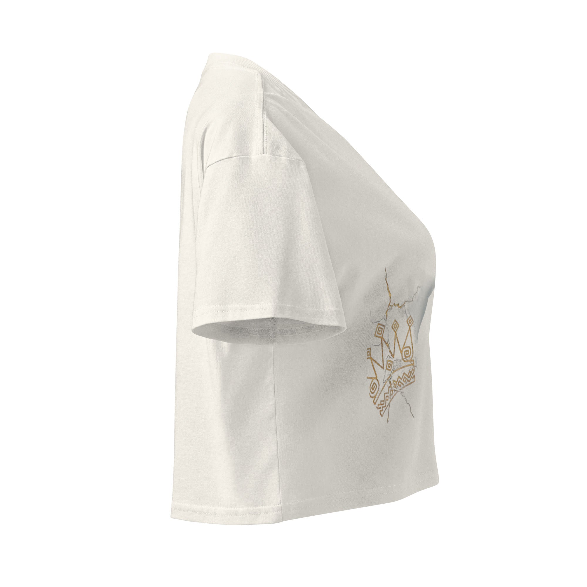 Camiseta Dacil, estilo crop para la verdadera mujer Canarias - línea Raíces - Puro Gofio Shop