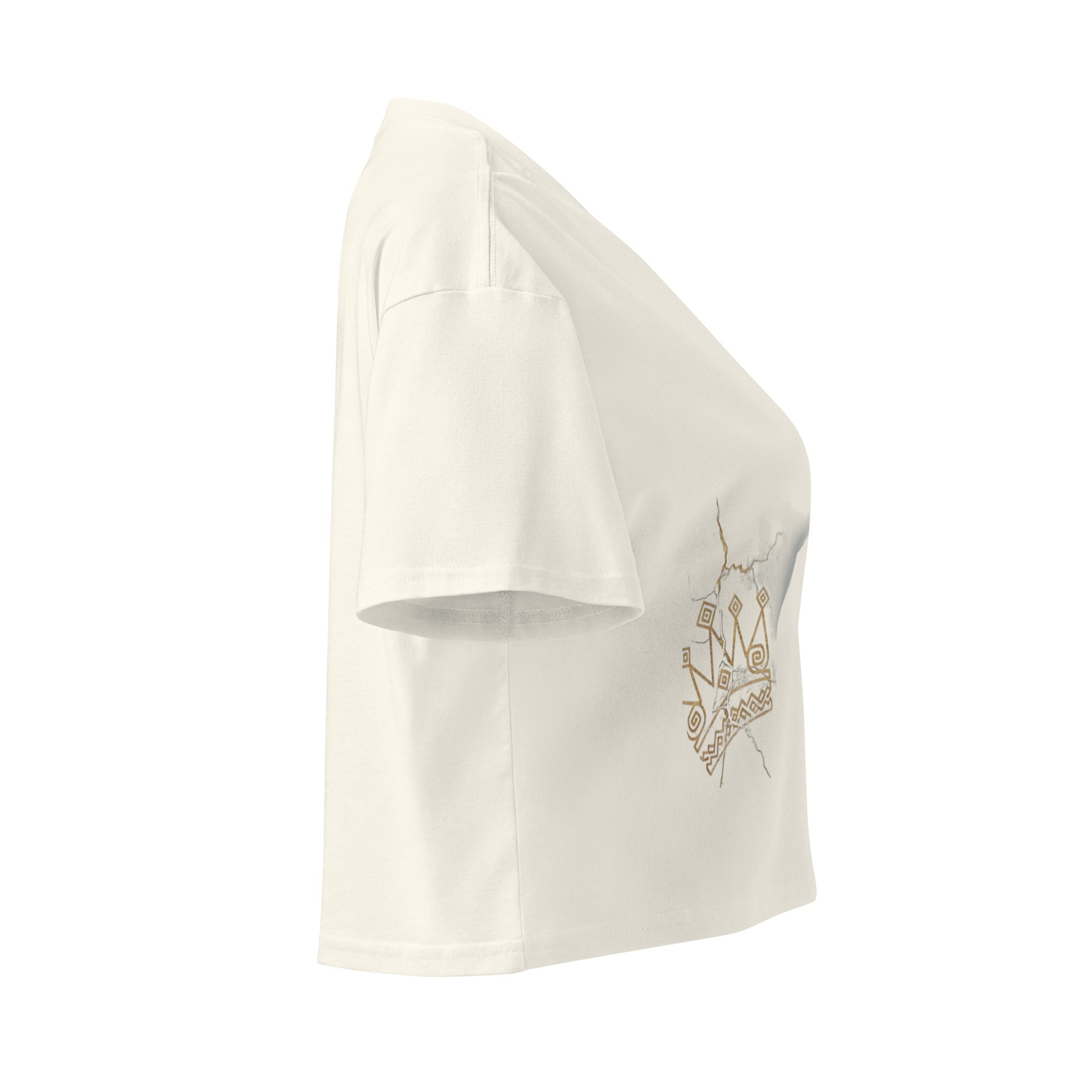 Camiseta Dacil, estilo crop para la verdadera mujer Canarias - línea Raíces - Puro Gofio Shop