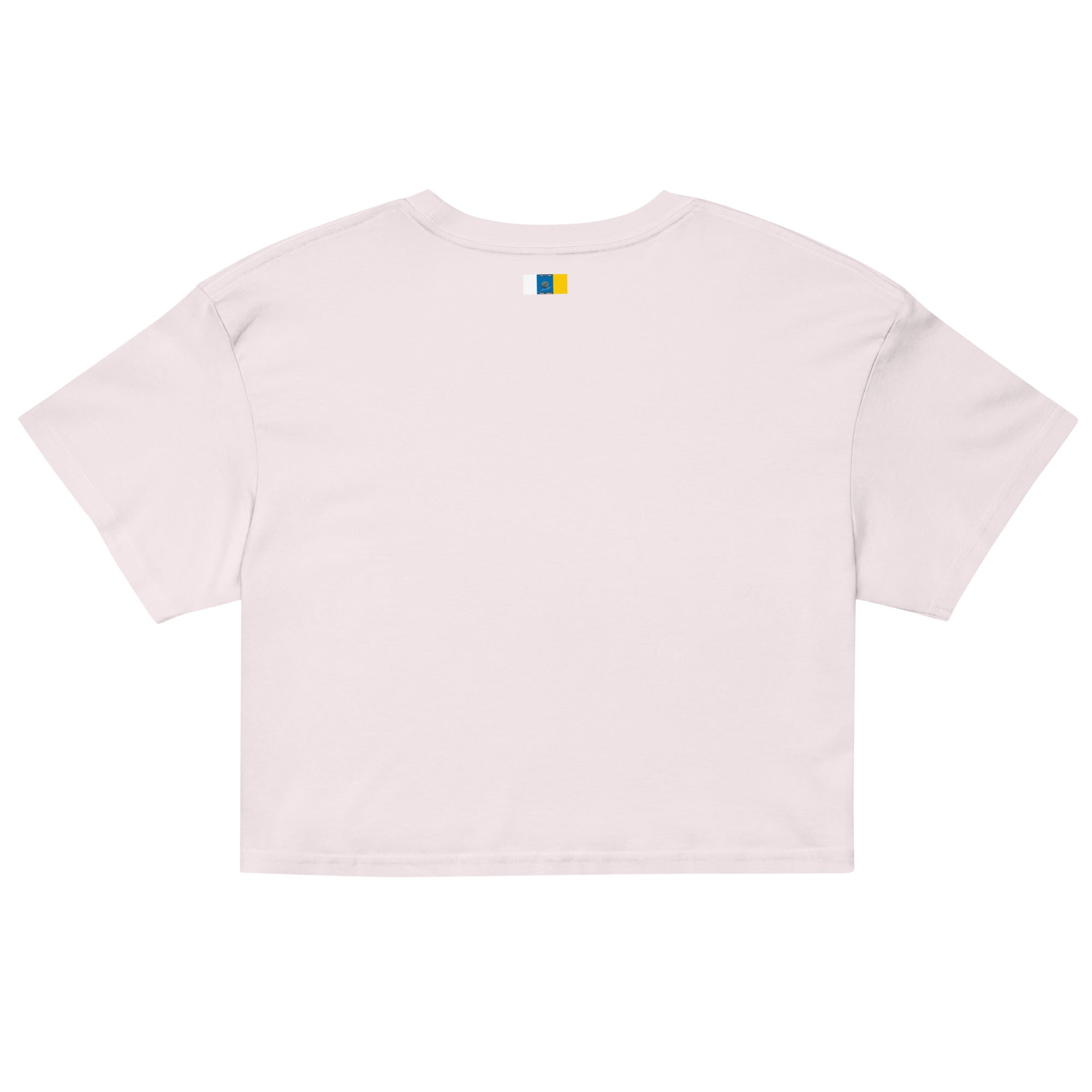 Camiseta Dacil, estilo crop para la verdadera mujer Canarias - línea Raíces - Puro Gofio Shop