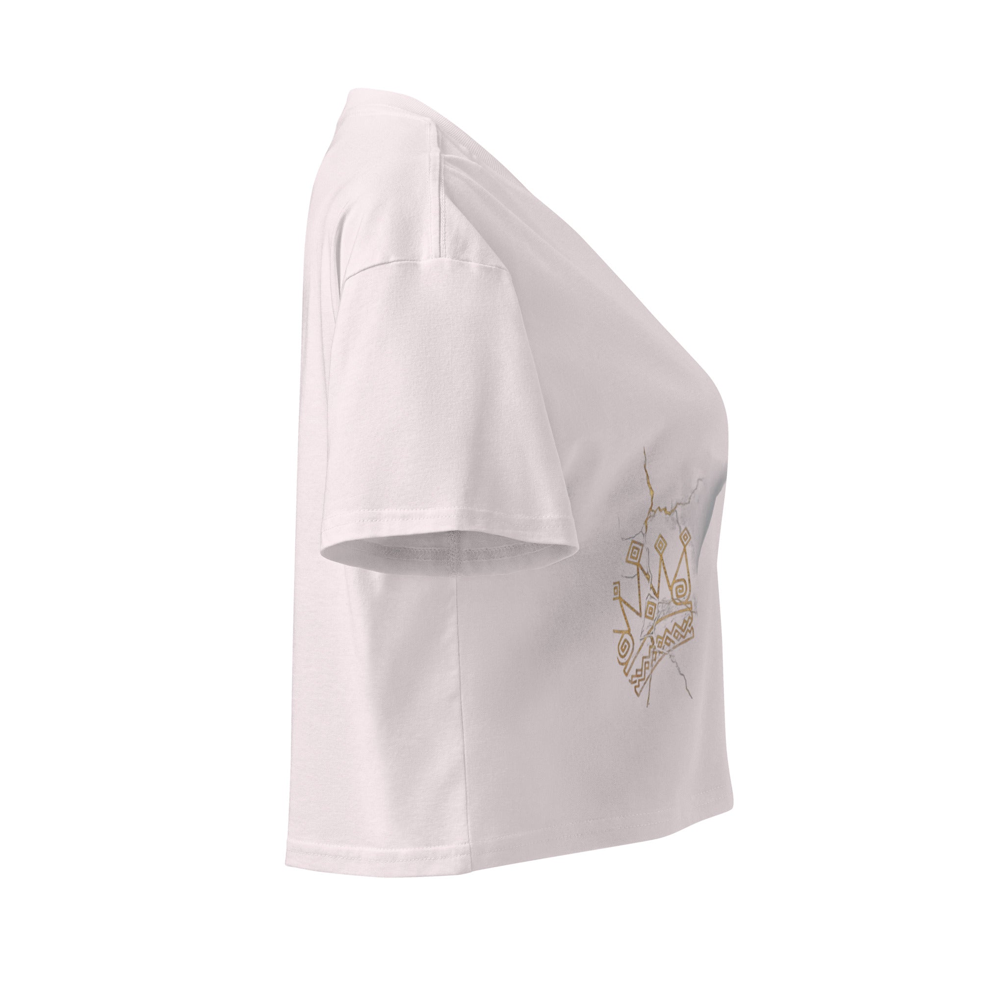 Camiseta Dacil, estilo crop para la verdadera mujer Canarias - línea Raíces - Puro Gofio Shop