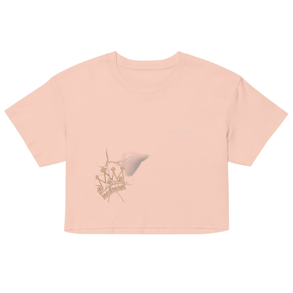 Camiseta Dacil, estilo crop para la verdadera mujer Canarias - línea Raíces - Puro Gofio Shop