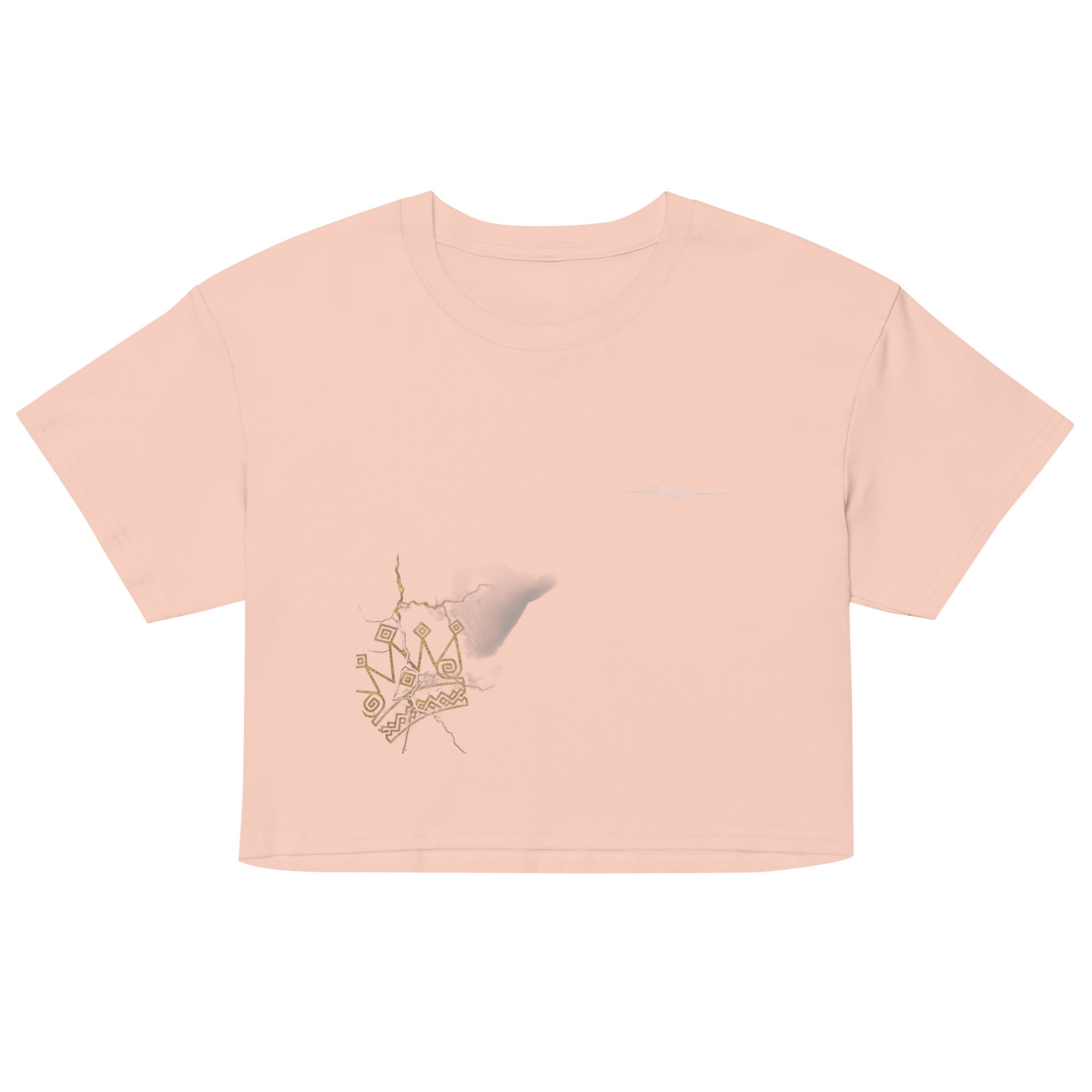 Camiseta Dacil, estilo crop para la verdadera mujer Canarias - línea Raíces - Puro Gofio Shop