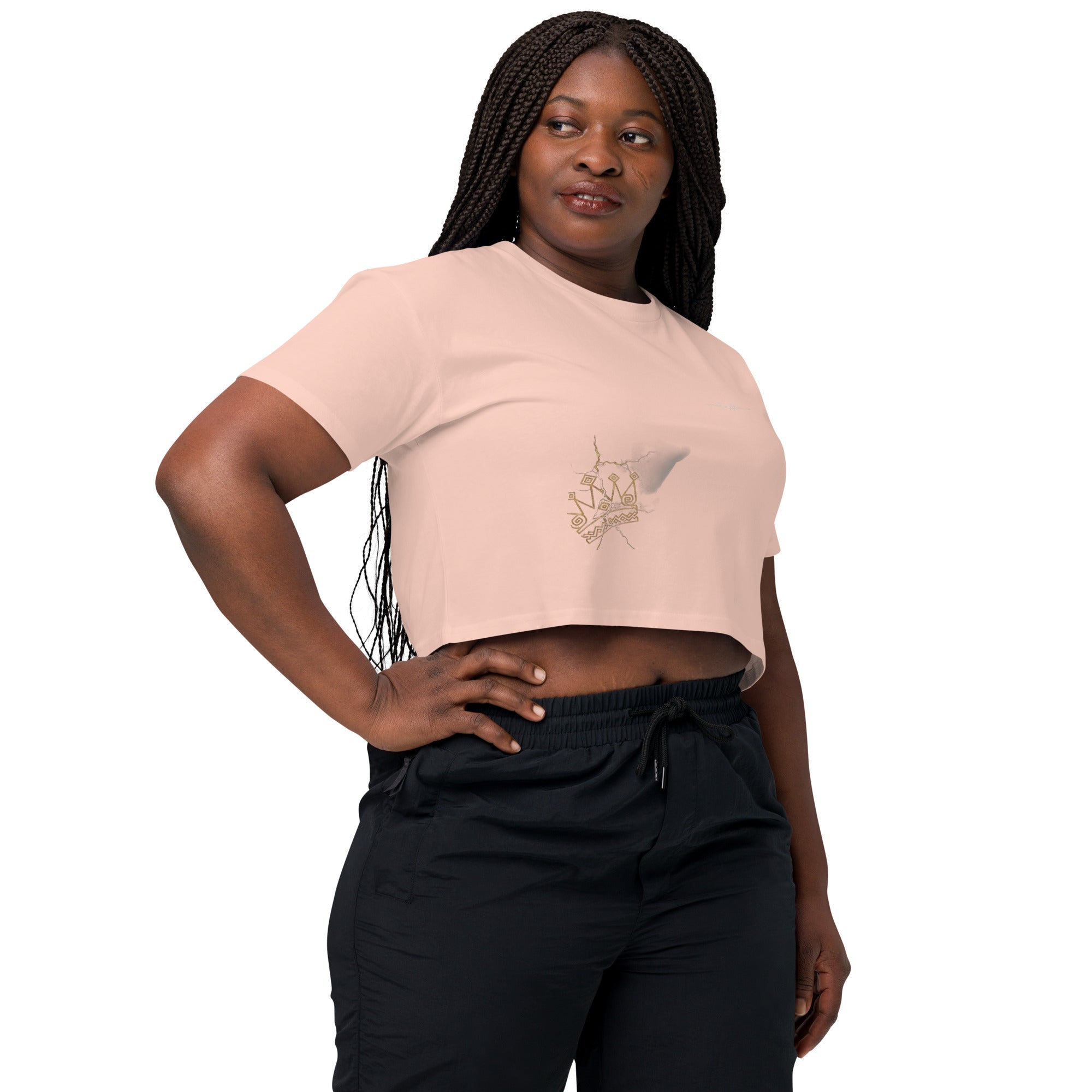 Camiseta Dacil, estilo crop para la verdadera mujer Canarias - línea Raíces - Puro Gofio Shop
