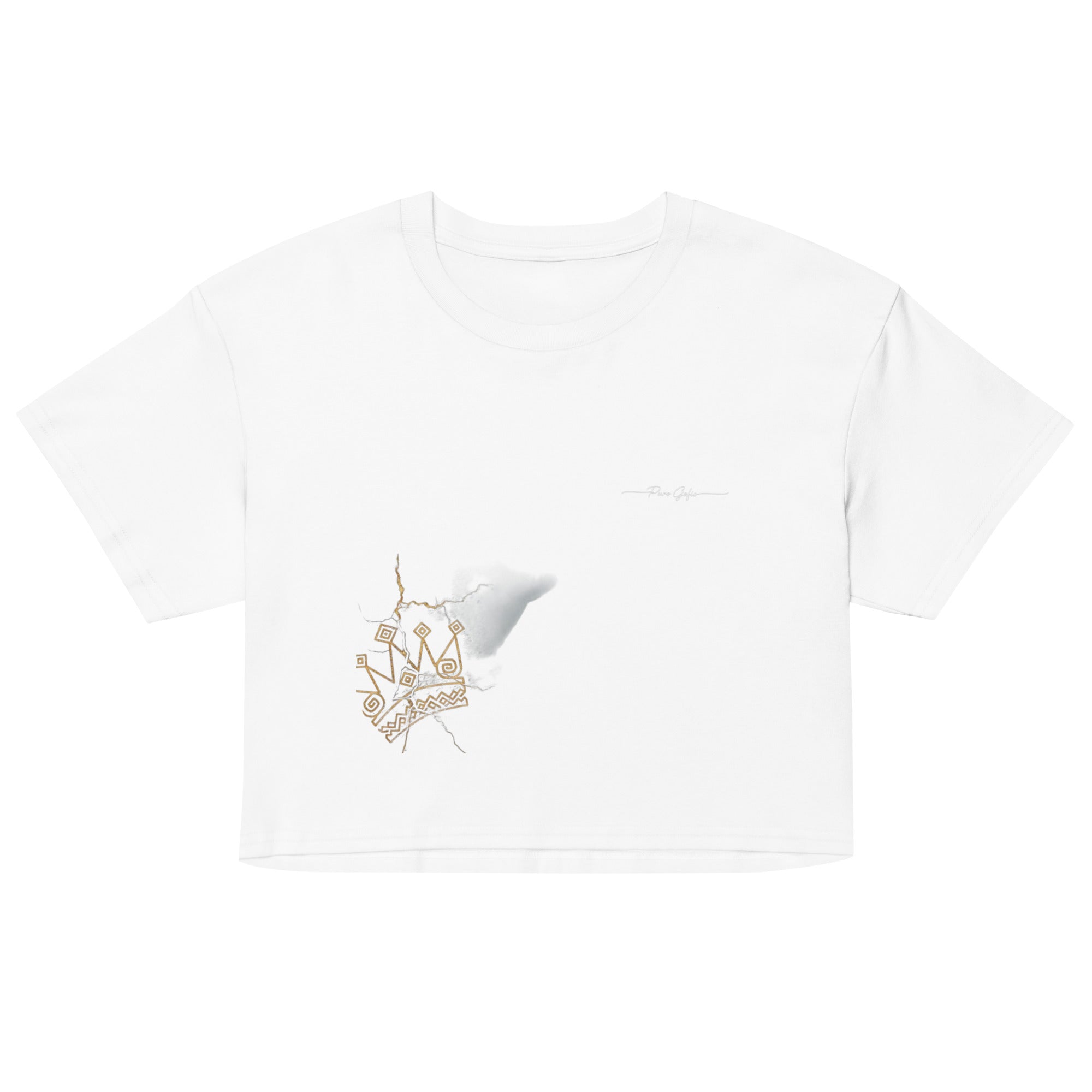 Camiseta Dacil, estilo crop para la verdadera mujer Canarias - línea Raíces - Puro Gofio Shop