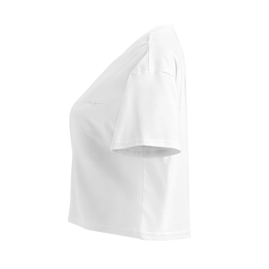 Camiseta Dacil, estilo crop para la verdadera mujer Canarias - línea Raíces - Puro Gofio Shop