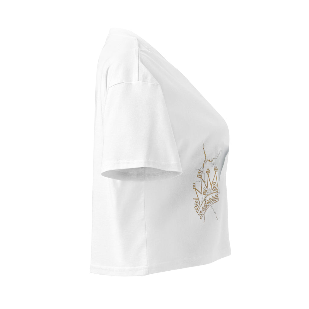 Camiseta Dacil, estilo crop para la verdadera mujer Canarias - línea Raíces - Puro Gofio Shop