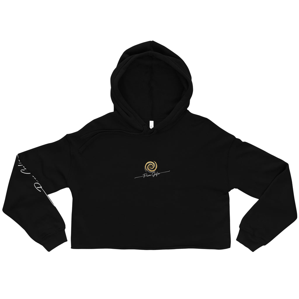Sudadera Dácil · Línea Raíces (Cropped Hoodie mujer). - Puro Gofio Shop